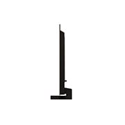 Side view of LG OLED evo TV, OLED C4