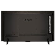 Rear view of LG OLED evo TV, OLED C4