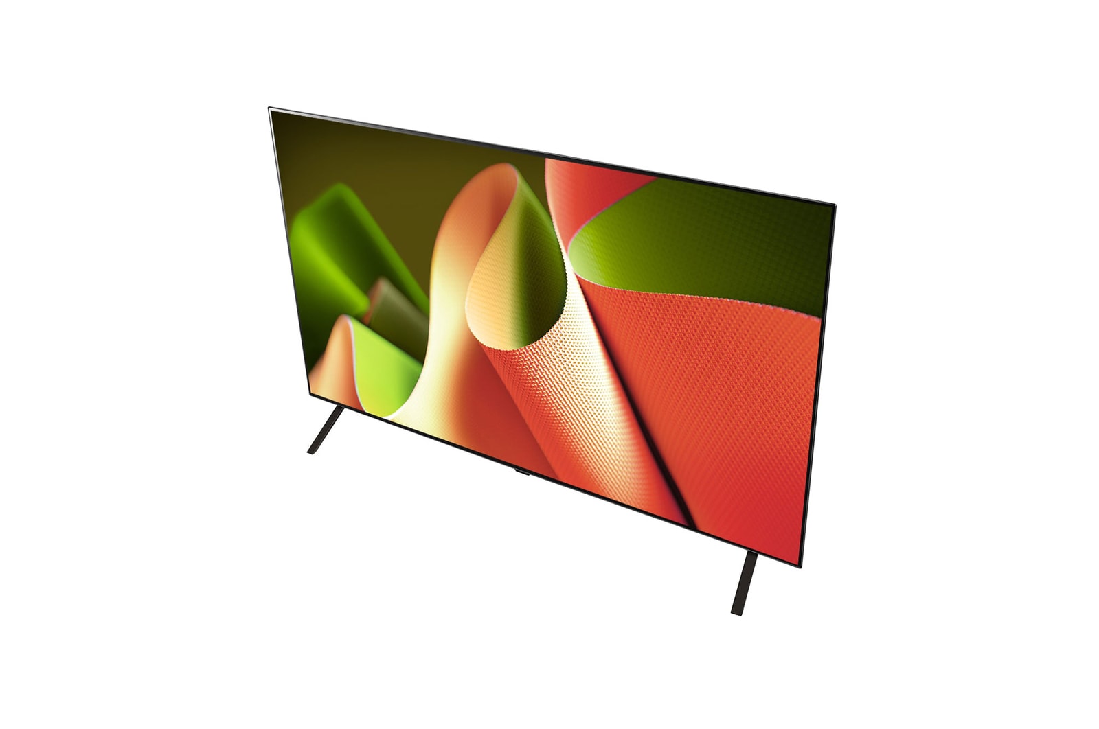 Angled view of LG OLED TV, OLED B4 from above