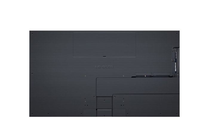 Rear view of LG OLED evo TV, OLED G4