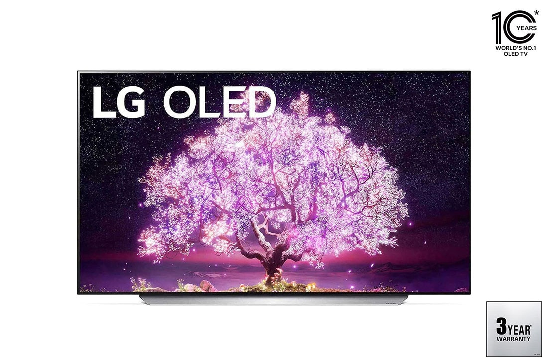 LG OLED65C1XTZ OLED front view