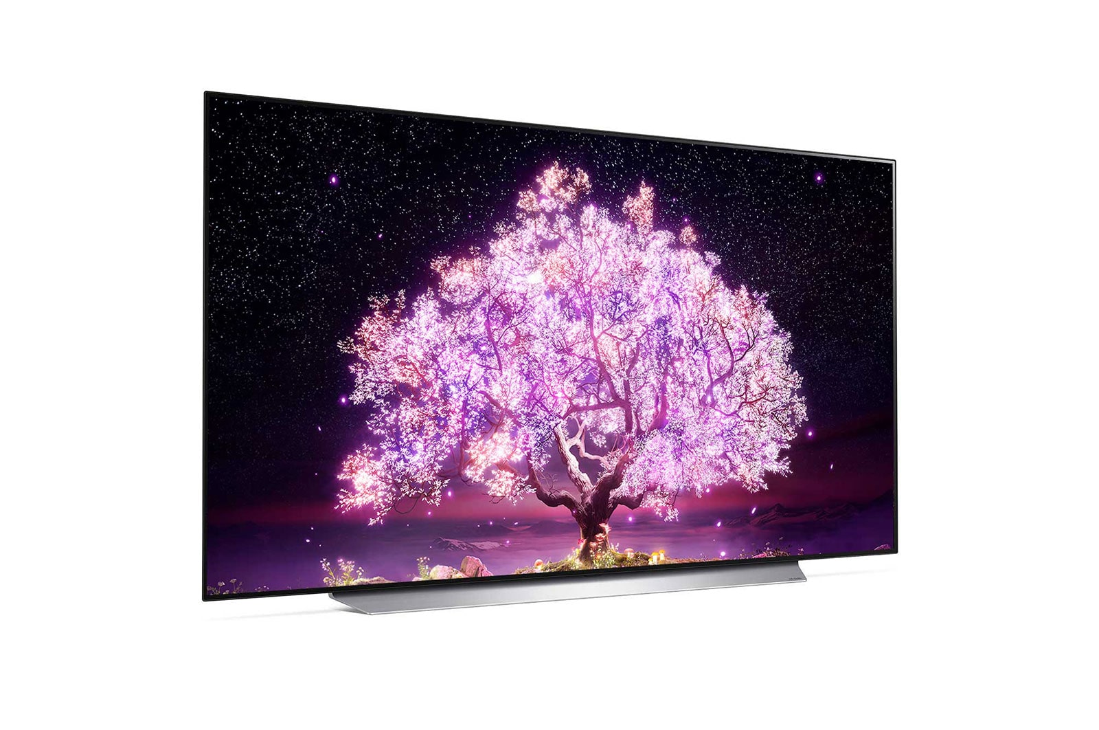 LG 164cm (65) OLED TV (C1) with α9 Gen4 AI Processor 4K, Dolby Vision IQ, HDR, HLG mode, Ultra Thin Bezel, OLED65C1XTZ