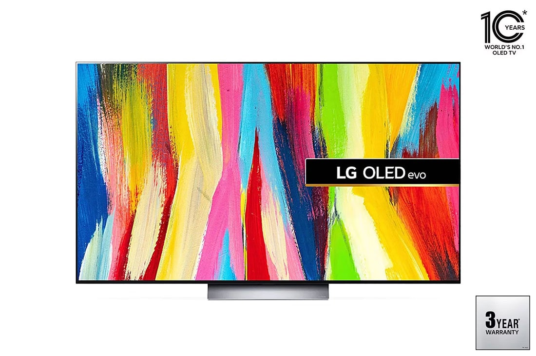 LG OLED65C2XSC OLED evo front view