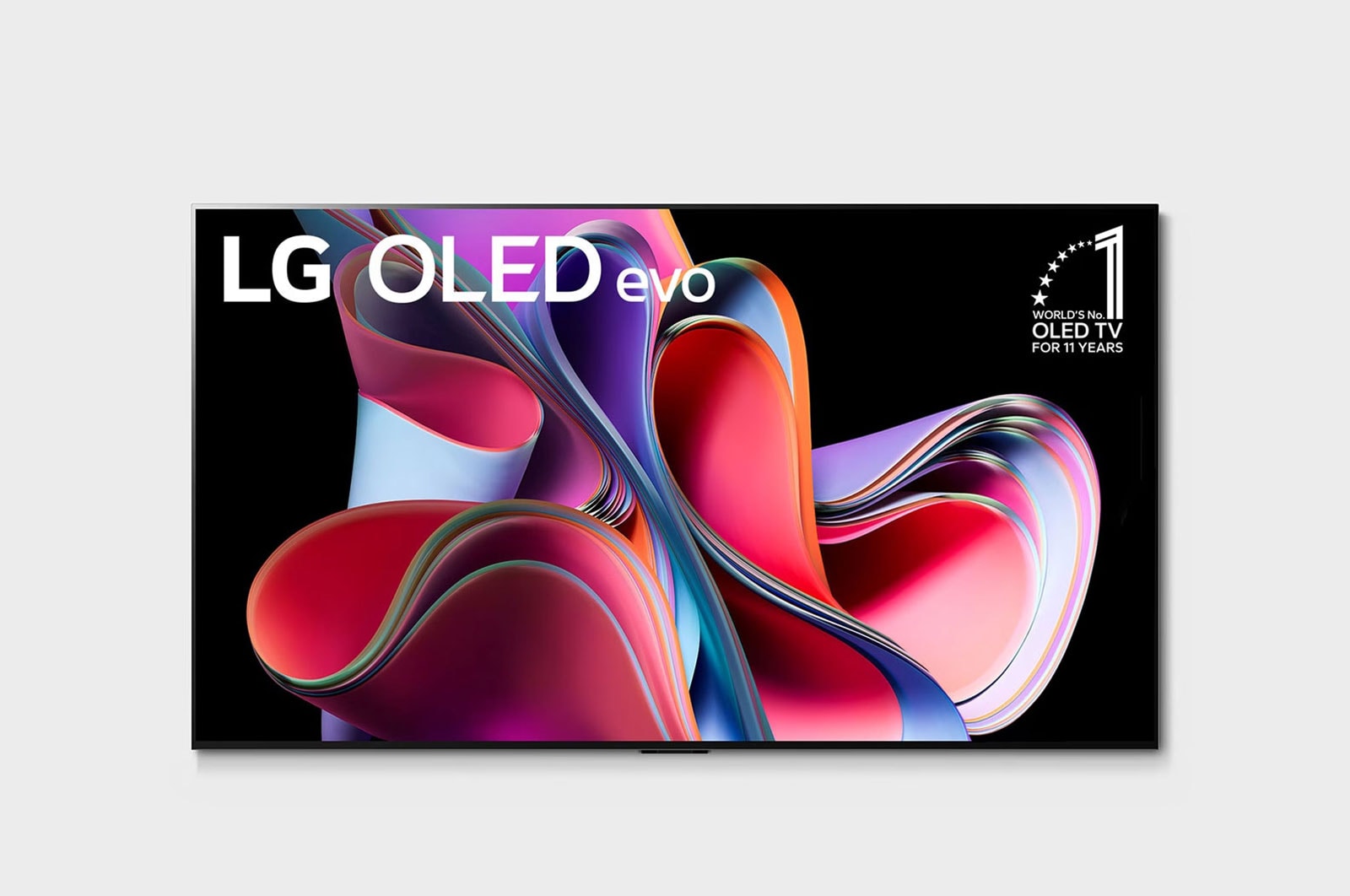 LG OLED65G3PSA OLED evo front view
