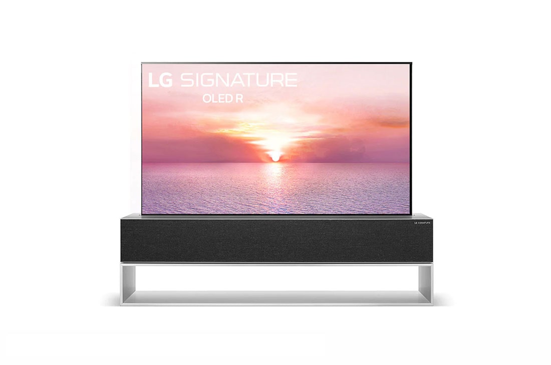LG OLED65R1PTA LG SIGNATURE OLED front view