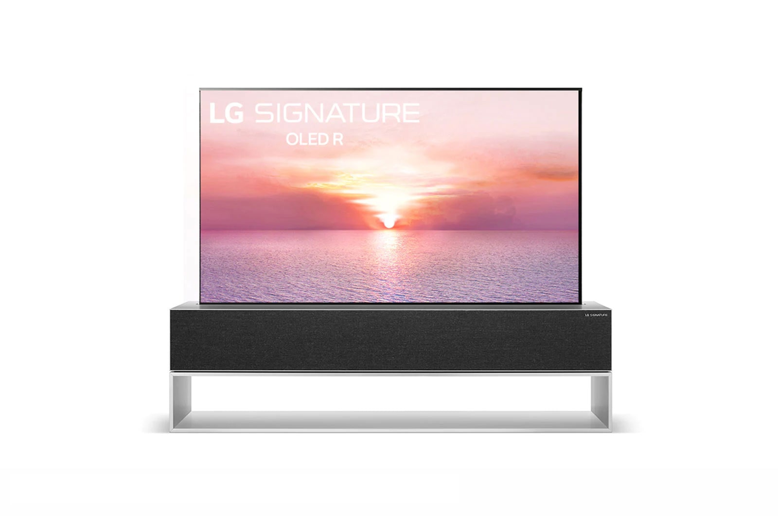 LG OLED65R1PTA Signature Oled front view