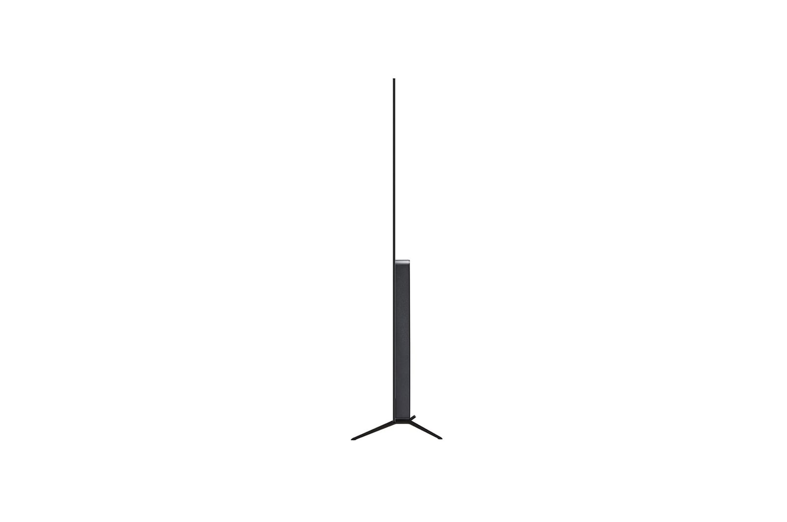Side view of LG OLED TV, OLED B4
