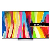 LG OLED evo C2 77 (195cm) 4K Smart TV | TV Wall Design | WebOS | Dolby Vision, OLED77C2PSC