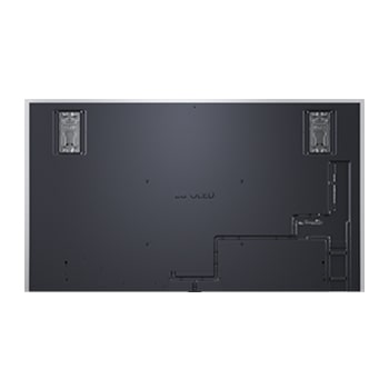 Rear view of LG OLED evo AI G5 4K Smart TV.