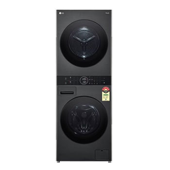 LG FWT1310PB Wash Tower front view