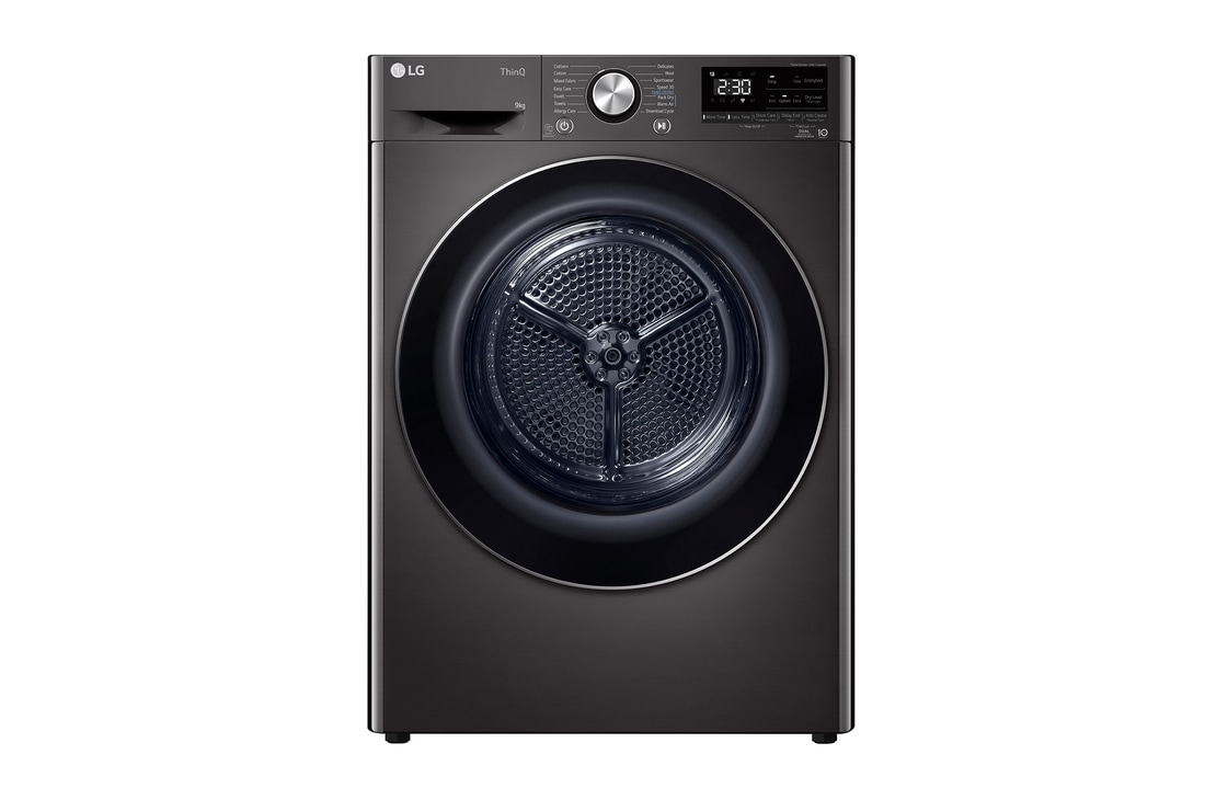 LG DHV09SAB Dryer Front View Image