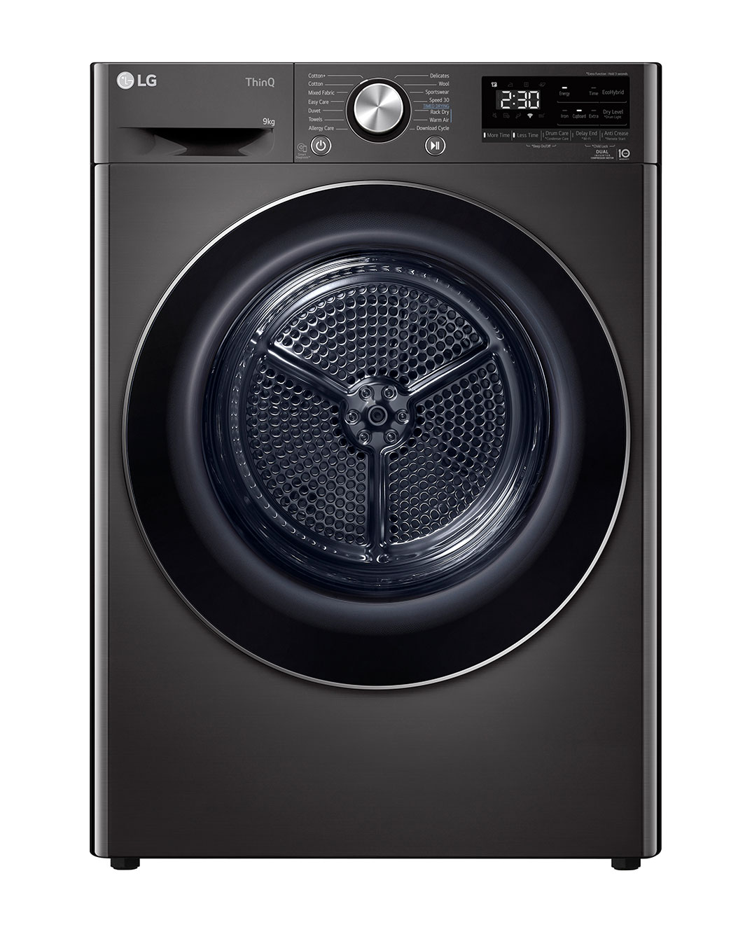 Buy LG 9kg Dual Inverter Heat Pump™ Dryer DHV09SAB LG IN