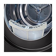 LG DHV09SAB dryer Inner View with Air filter