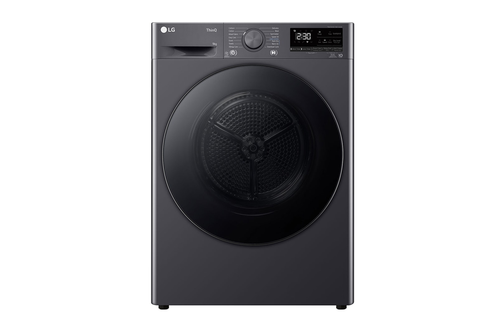 LG DHV09SAM Dryers front view