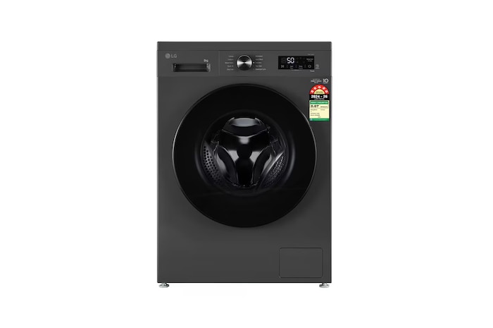 Front view of LG Laundry, Front loading washing machines FHB1208Z4M