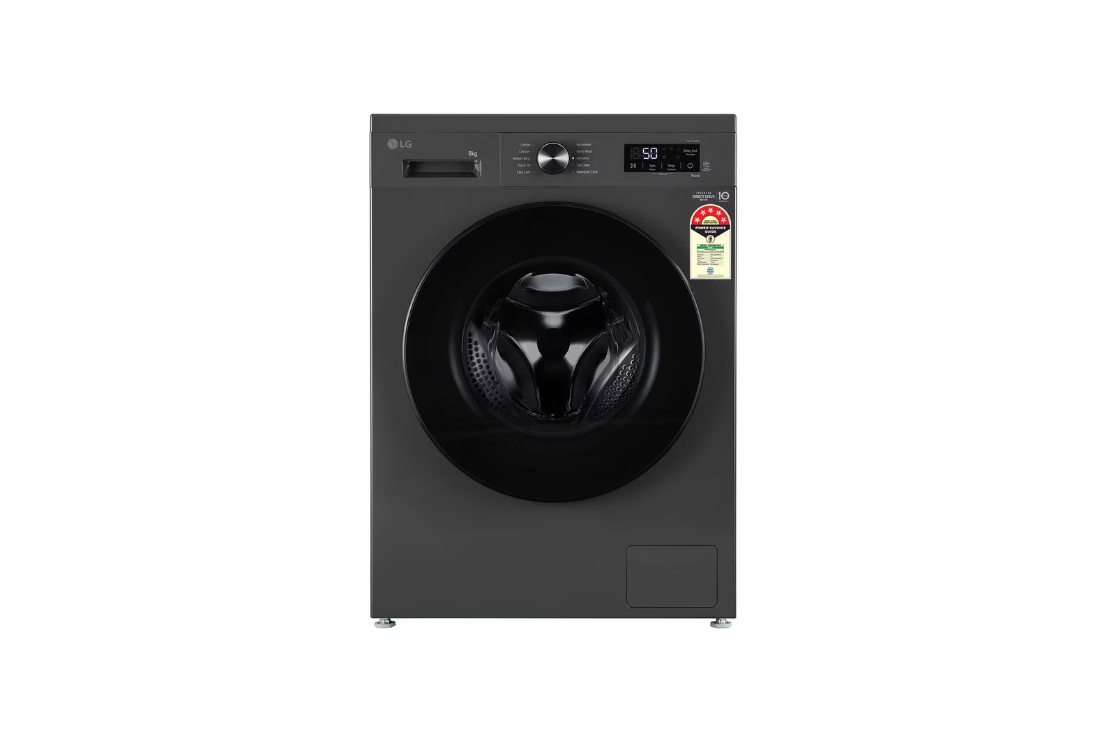 LG FHB1208Z4M Front Loading Washing Machines front view