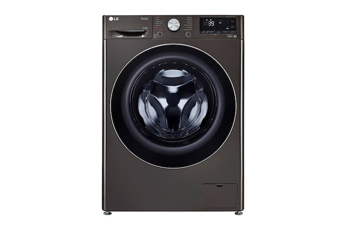 LG FHD0905STB Front Loading Washing Machines front view