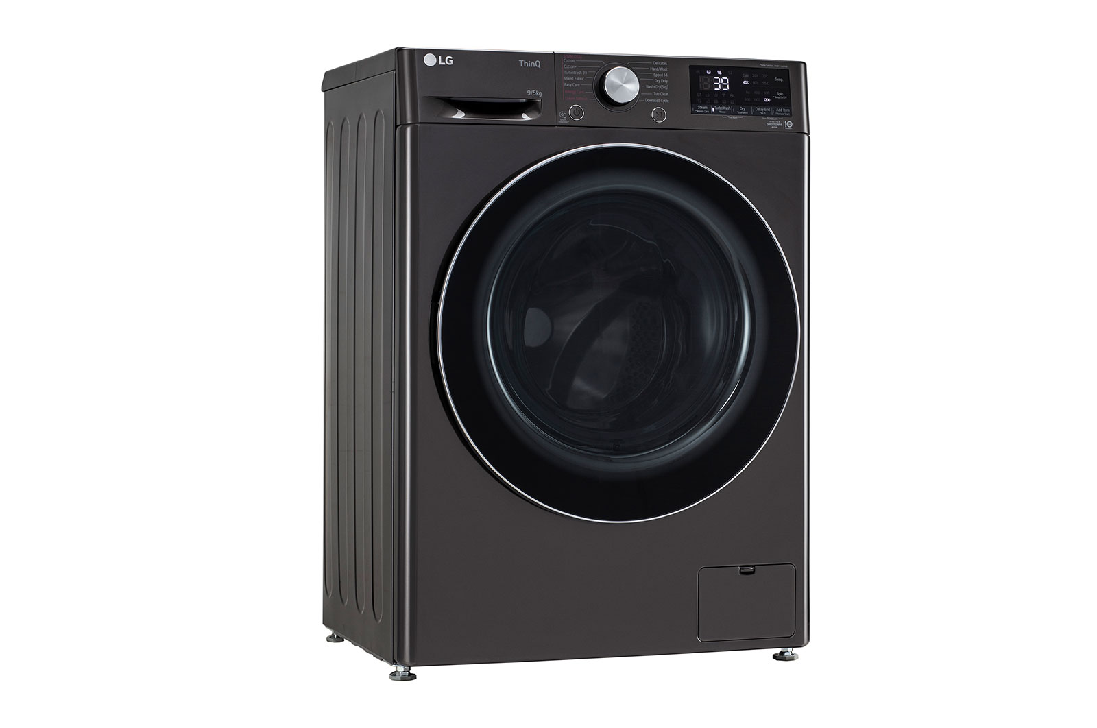 LG 9/5Kg Front Load Washer Dryer, AI Direct Drive™,  Black VCM, FHD0905STB