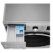 LG 9/5Kg Front Load Washer-Dryer, AI Direct Drive™, Stainless Steel VCM, FHD0905SWS
