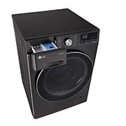 LG 11/7Kg Front Load Washer Dryer, AI Direct Drive™, Black VCM, FHD1107STB