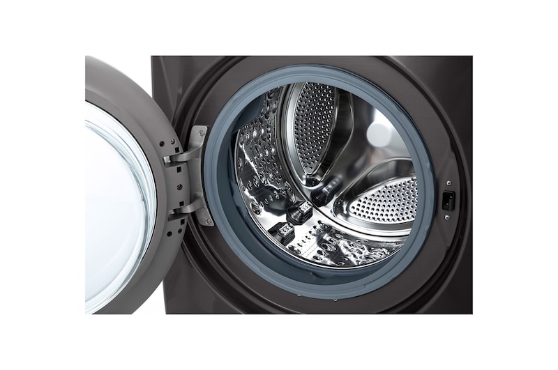 LG 15/8Kg Front Load Washer-Dryer, AI Direct Drive™, Black VCM, FHD1508STB