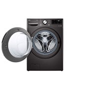 LG 15/8Kg Front Load Washer-Dryer, AI Direct Drive™, Black VCM, FHD1508STB