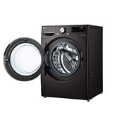 LG 15/8Kg Front Load Washer-Dryer, AI Direct Drive™, Black VCM, FHD1508STB