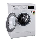 LG 6kg Front Load Washing Machine,  6 Motion Direct Drive, White, FHM1006SDW