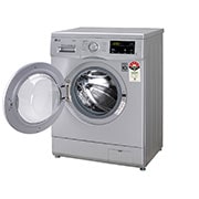 LG 6.5Kg Front Load Washing Machine, Inverter Direct Drive, 6 Motion DD, Luxury Silver, FHM1065SDL