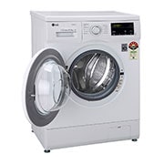 LG 6.5Kg Front Load Washing Machine, Inverter Direct Drive, White, FHM1065SDW