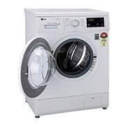 LG 6.5Kg Front Load Washing Machine, Inverter Direct Drive, White, FHM1065SDWB