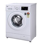 LG 6.5Kg Front Load Washing Machine, Inverter Direct Drive, White, FHM1065SDWB