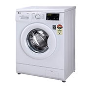 LG 7Kg Front Load Washing Machine, Inveter Direct Direct Drive, 6 Motion DD, White, FHM1207SDW