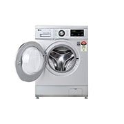 LG 8Kg Front Load Washing Machine, Inverter Direct Drive, Luxury Silver, FHM1408BDL