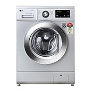 LG 8Kg Front Load Washing Machine, Inverter Direct Drive, Luxury Silver, FHM1408BDL