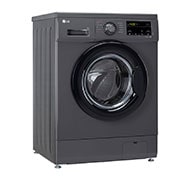 LG 8Kg Front Load Washing Machine, Inverter Direct Drive, Middle Black, FHM1408BDM