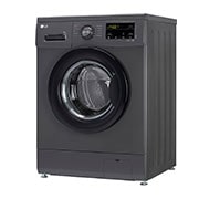 LG 8Kg Front Load Washing Machine, Inverter Direct Drive, Middle Black, FHM1408BDM