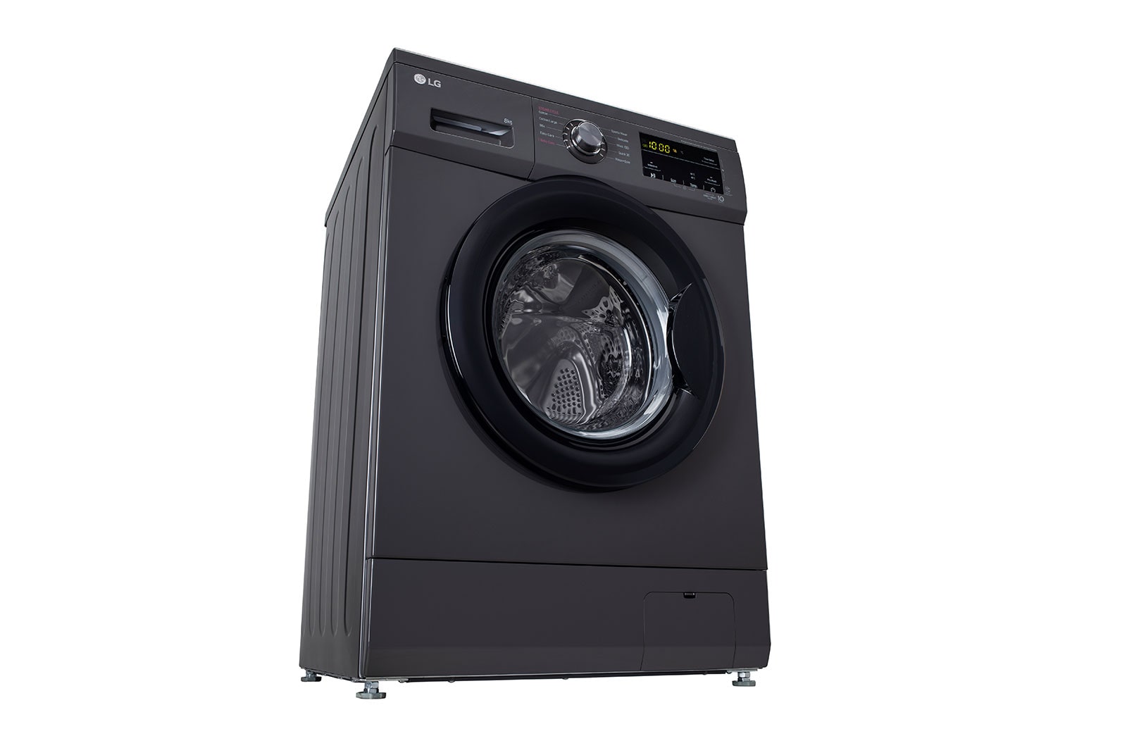 LG 8Kg Front Load Washing Machine, Inverter Direct Drive, Middle Black, FHM1408BDMA