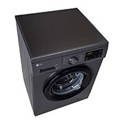 LG 8Kg Front Load Washing Machine, Inverter Direct Drive, Middle Black, FHM1408BDMA