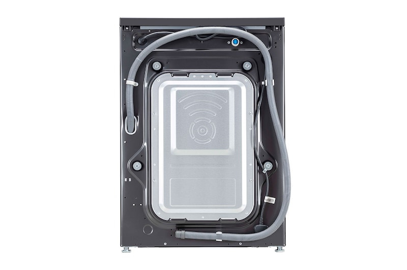 LG 8Kg Front Load Washing Machine, AI Direct Drive™, Middle Black, FHP1208A5M