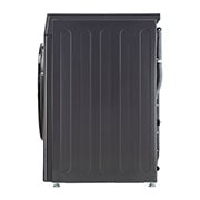 LG 8Kg Front Load Washing Machine, AI Direct Drive™, Middle Black, FHP1208A5M