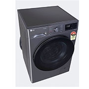 LG 8Kg Front Load Washing Machine, AI Direct Drive™, Middle Black, FHP1208A5M