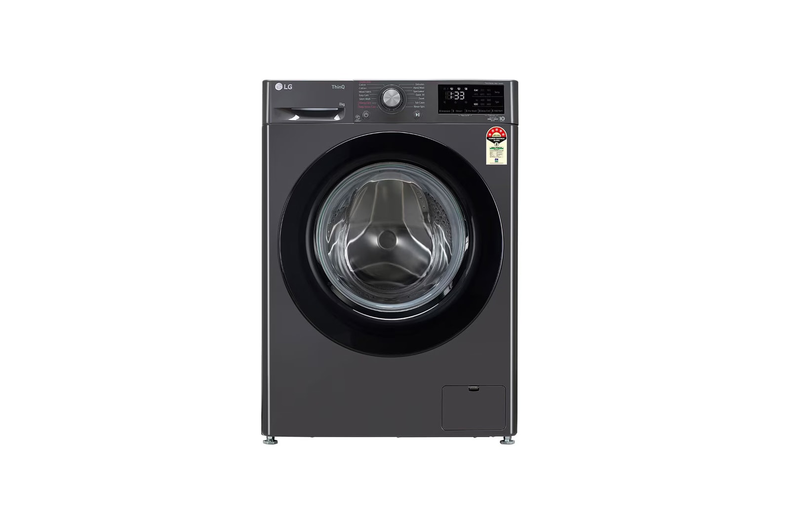 LG FHP1208Z3M Front Loading Washing Machines front view
