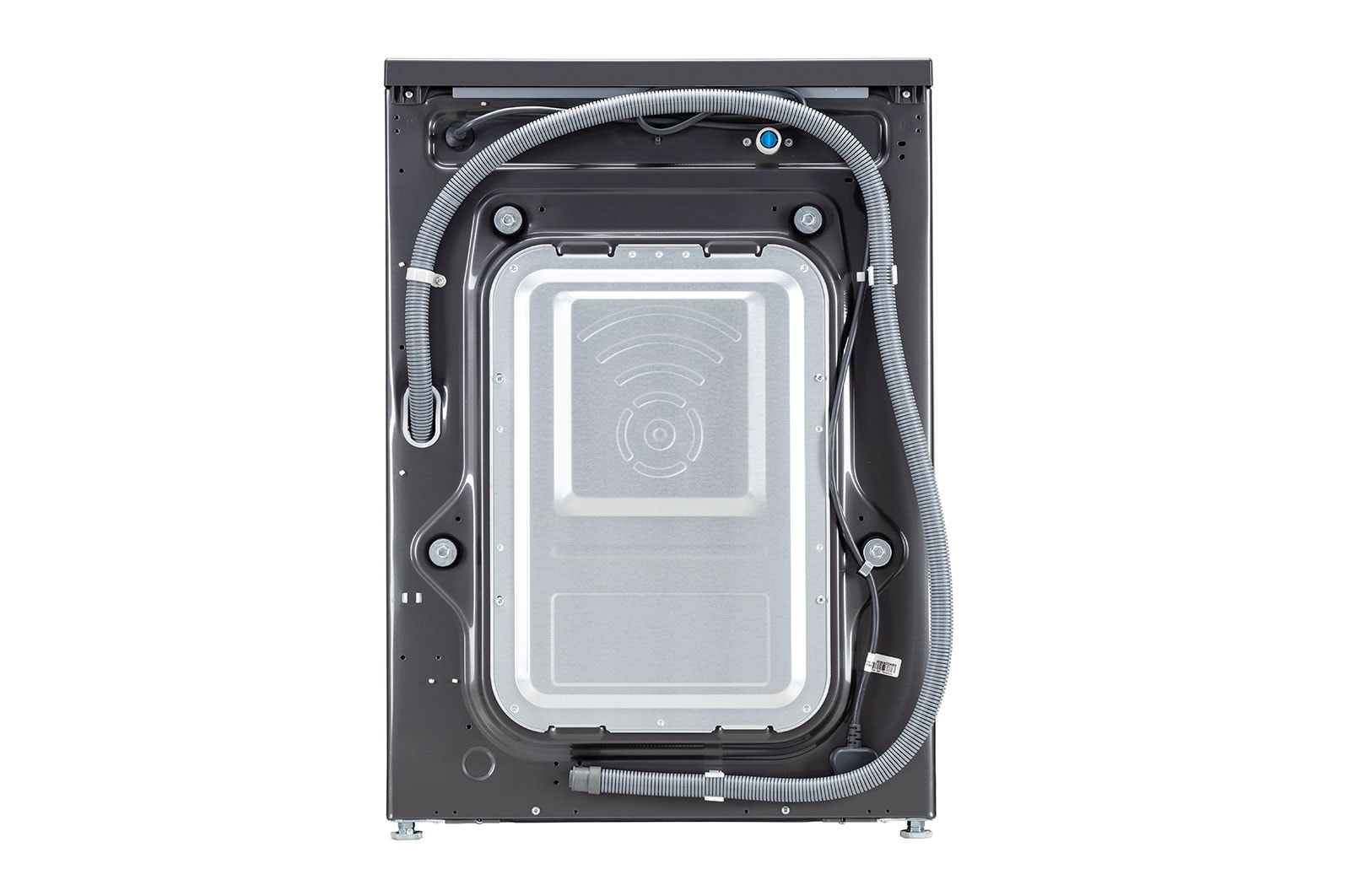 LG 8Kg Front Load Washing Machine, AI Direct Drive™, Middle Black, FHP1208Z3M