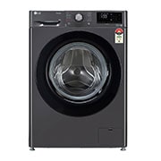 LG 8Kg Front Load Washing Machine, AI Direct Drive™, Middle Black, FHP1208Z3M