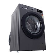 LG 8Kg Front Load Washing Machine, AI Direct Drive™, Middle Black, FHP1208Z3M
