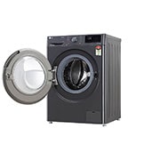 LG 8Kg Front Load Washing Machine, AI Direct Drive™, Middle Black, FHP1208Z3M