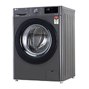 LG 8Kg Front Load Washing Machine, AI Direct Drive™, Middle Black, FHP1208Z3M