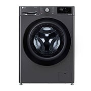 LG 8Kg Front Load Washing Machine, AI Direct Drive™, Steam, Wifi, Middle Black, FHP1208Z5M