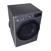 LG 8Kg Front Load Washing Machine, AI Direct Drive™, Steam, Wifi, Middle Black, FHP1208Z5M